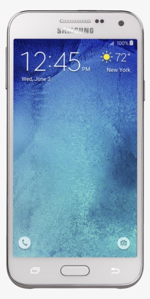 Tempered Glass For Samsung Galaxy Express - Samsung Galaxy E5 - White - Straight Talk