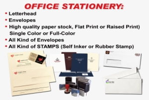 Office Stationery - Stationery