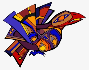 Bird Abstract Colorful Figure 1526175 - Illustration