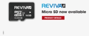 Reviva - Reviva 8gb Microsdhc Card And Adapter - Ko01035