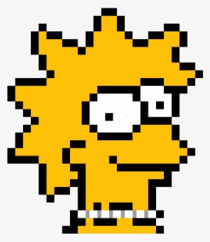 Lisa Simpson - Pixel Art Simpson Lisa