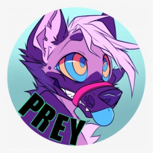 Metallic Prey Button - Cartoon