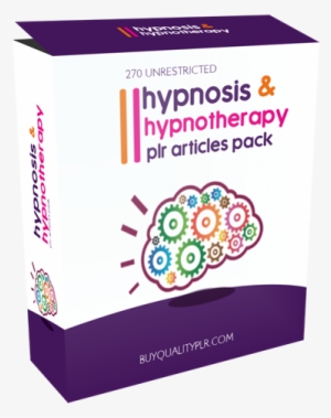 270 unrestricted hypnosis and hypnotherapy plr articles - advertising