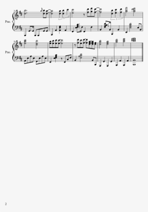 Alf Sheet Music 2 Of 2 Pages - Pandora Hearts Lacie Eliot Version Piano Sheet