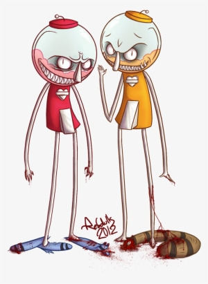 Benson And Dave Where's Mordecai And Rigby By Rebdulls - Regular Show Benson And Rigby