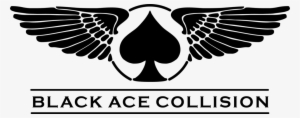 Black Ace Collision Logo - Lego Avenger Falcon
