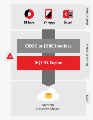 Simba Marketo Odbc & Jdbc Driver Connectivity Diagram - Microsoft Excel