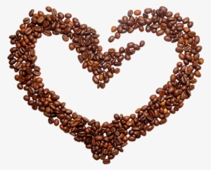 We At Coffee Babe Love Good Coffee And We Love And - Coffee Beans Heart Png