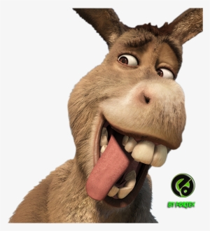 Smiling Donkey Shrek - Cartoon To Real Life