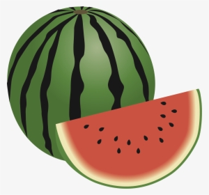 Whole Watermelon Big Image Png - すいか イラスト 無料