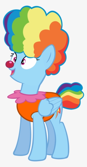 Rainbow Dash Clown