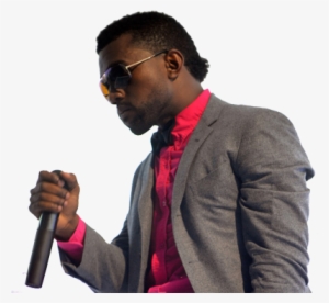 Kanye Sunglasses Png Download - Black Men With Mullet