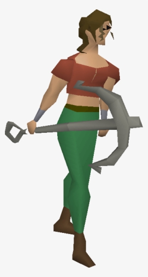 Barrelchest Anchor Equipped - Anchor Old School Runescape
