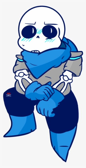 A Flustered Blueberry Sans By Bloody - Blueberry Sans Png