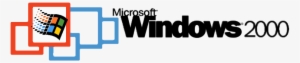 Microsoft Windows Logo Transparent - Windows 2000 Logo Png
