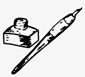 Indian Election Symbol Ink Pot And Pen - Jammu And Kashmir Peoples Democratic Party Symbol