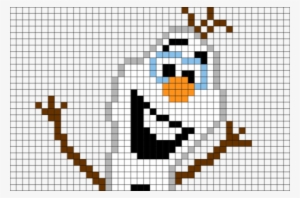 Pixel Art Olaf