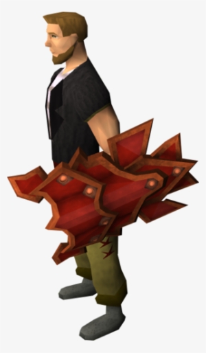 A Person Wearing Full Dragon - Shield