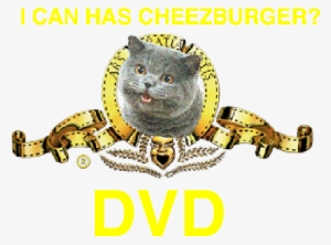 I Can Has Cheezburger Dvd Logo - Leo The Lion Logo