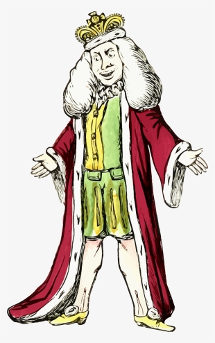 Throne Monarch Royal Family Costume Storytelling - Royal Person Clipart