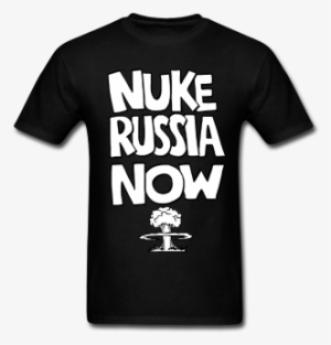 Marry Me "nuke Russia Now" - Zz Top T Shirt