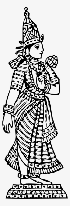 Goddess Clipart Ganesh Lakshmi - Lakshmi