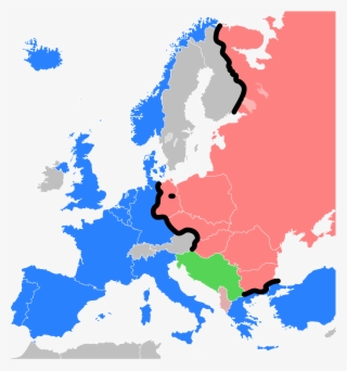 Iron Curtain - Iron Curtain On Map