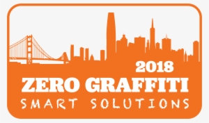 Zero Graffiti - Battoo San Francisco City Skyline Silhouette Wall Art