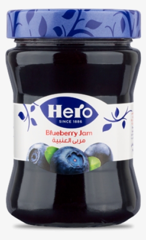 Blueberry Jam - Hero Jam Light Forest Berry 200g