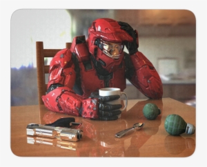 Master Chief Halo Desktop Mouse Pad Thick Anti-slip - Game