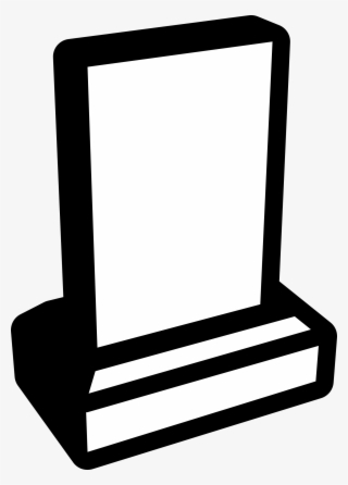 Tombstone Clipart Template - Icon Kuburan Png