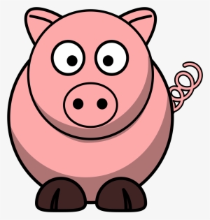 Collection Of Big Pig Clipart High Quality Free Cliparts - Cartoon Pig