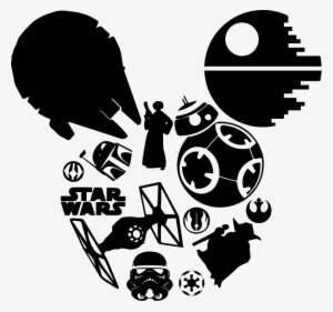 Download Https Www Sewwhatalicia Com Wp Wars Mickey Star Wars Disney Svg Transparent Png 705x661 Free Download On Nicepng