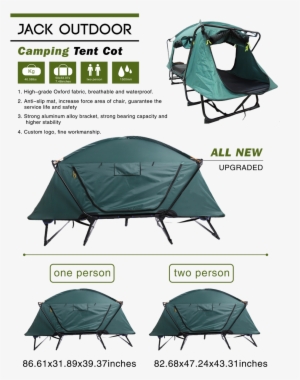 Folding Bed Camping Tent - Tent