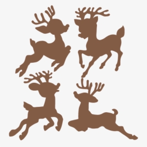 Clipart Reindeer Svg Illustration - Free Reindeer Svg