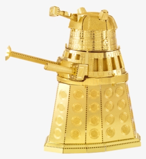Picture Of Doctor Who Gold Dalek - Metal Earth - 3d Metal Model Kit - Doctor
