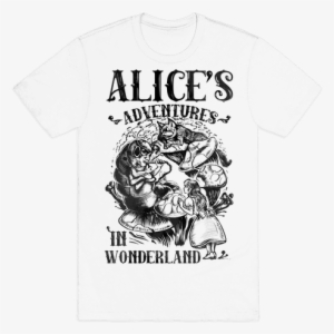 Alice's Adventures In Wonderland Mens T-shirt - Alice In Wonderland T Shirt