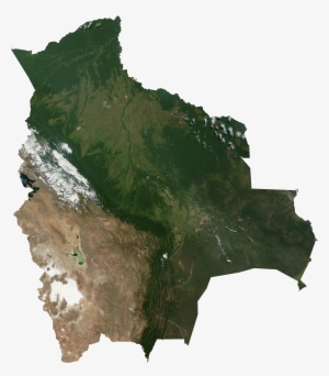 Satellite Image Of Bolivia