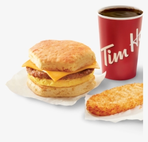 Variety Of Tim Hortons Breakfast Products - Tim Hortons Breakfast Anytime