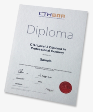Cth Level 3 Diploma In Professional Cookery - Professional Chef Diploma Level 3