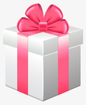 Free Png Gift Box With Pink Bow Png Images Transparent - Portable Network Graphics