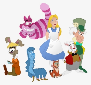 Alice In Wonderland Clipart Png Download - Alice I Wonderland Png