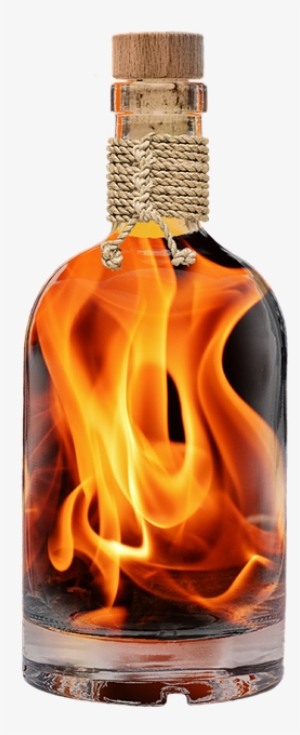 Flame, Embers, Bottle Fiery, Fire, Hot, Burn, Campfire - Fiery Bottle