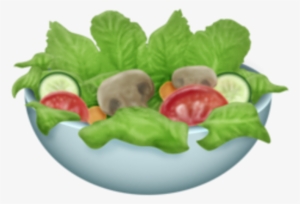 Free Icons Png - Salad Emoji Transparent Background