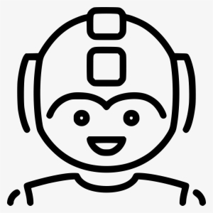 Png File Svg - Robot Face Cartoon