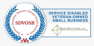 Service Disabled Veteran Owned Small Business - Veteran Owned And Operated Logo