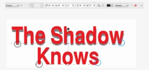 I Hate Talking About Shadows In Coreldraw - Drop Shadow Hate