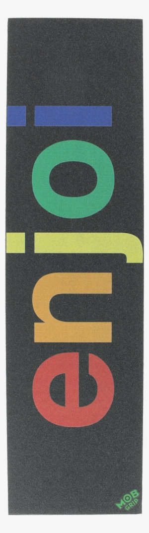 Enj/mob Grip Single Sheet- Spectrum Logo - Grip Tape