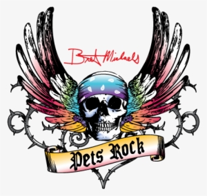 Bret Michaels Pets Rock Braided Dog Collar