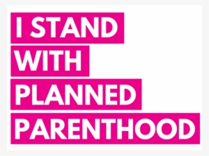 Stand With Planned Parenthood Sticker